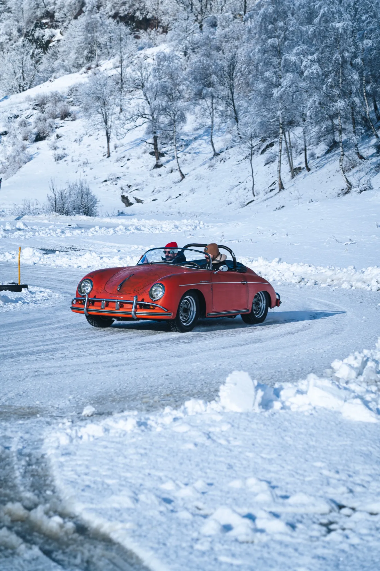 Klassiker beim Winterfahrtraining