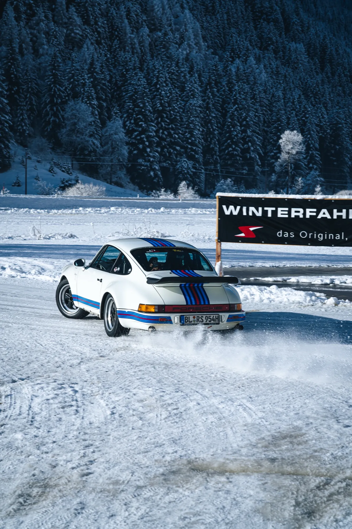 Klassiker beim Winterfahrtraining