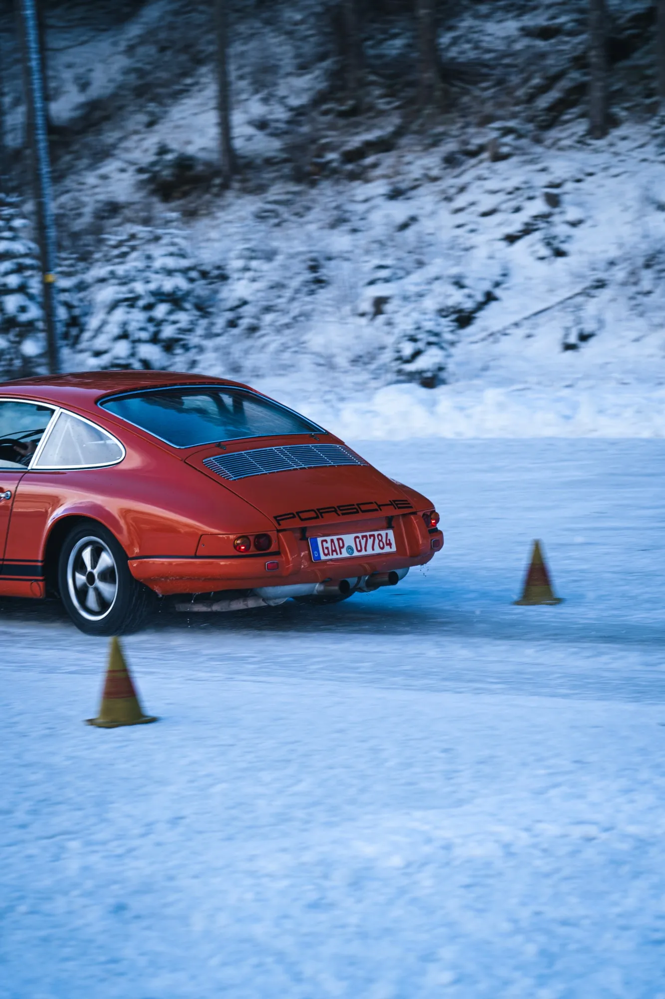 Klassiker beim Winterfahrtraining